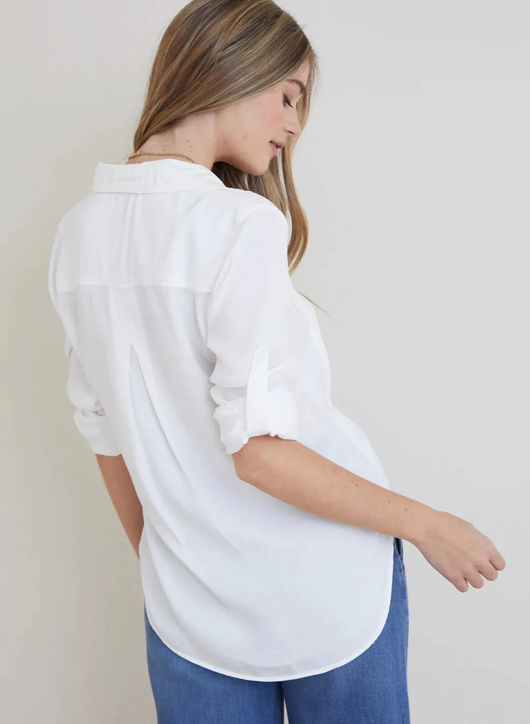 Two Pocket Shirt - White