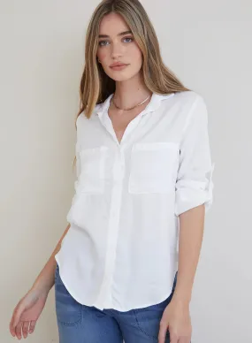 Two Pocket Shirt - White