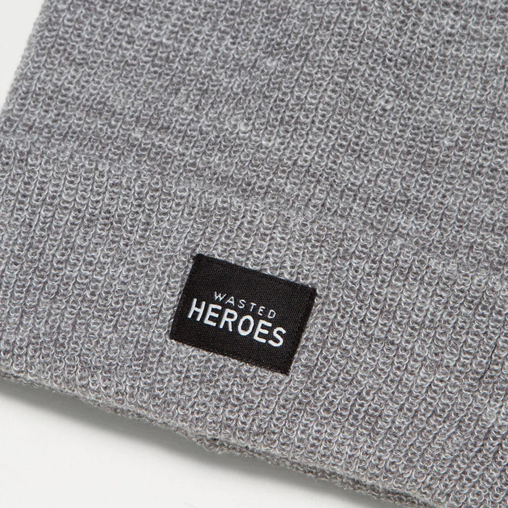 Wasted Heroes - Beanie - Grey