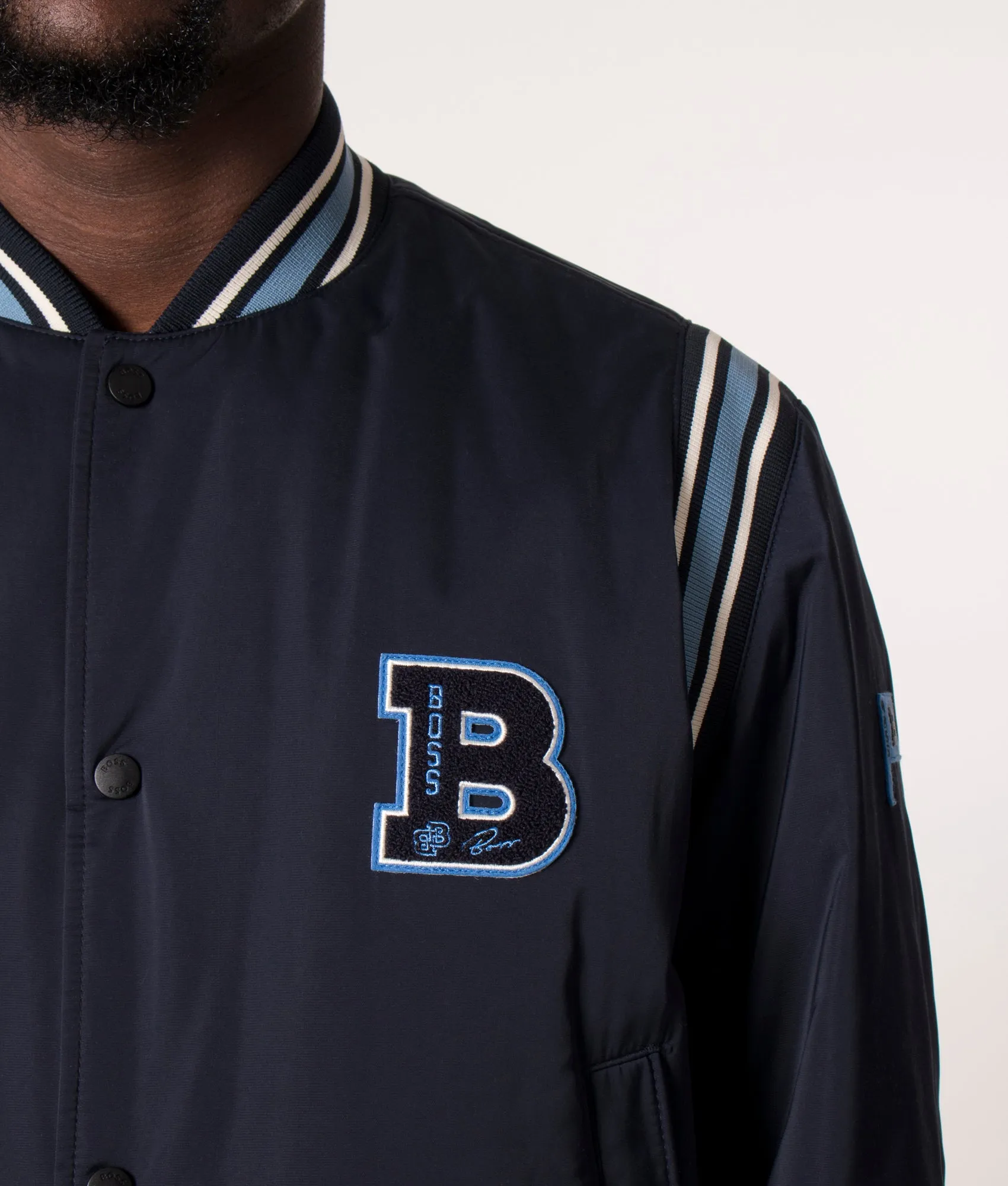 Water Repellent Oronzo Varsity Jacket