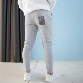 White Amara Premium Fleece Joggers