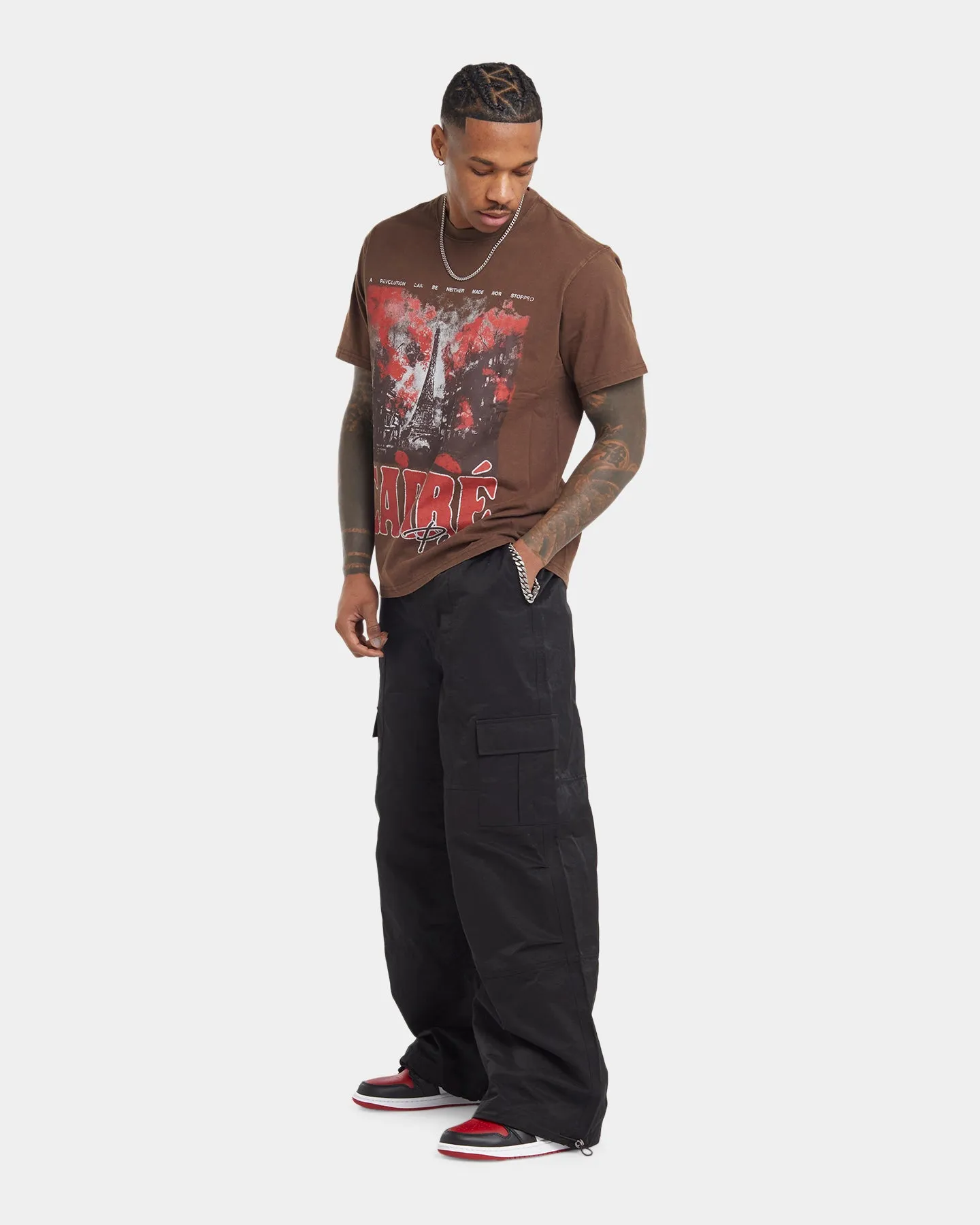 XXIII Parachute Pants Black