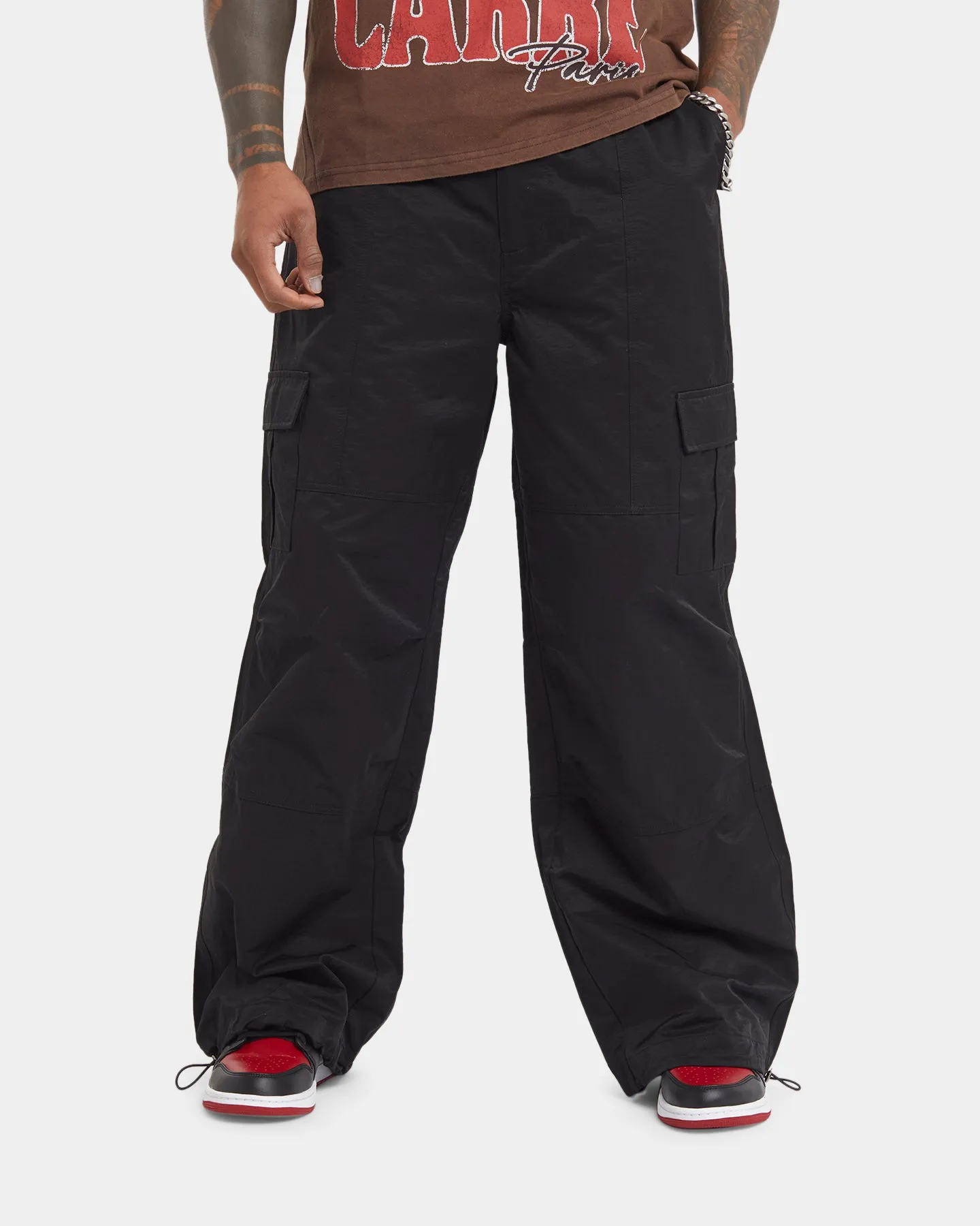 XXIII Parachute Pants Black